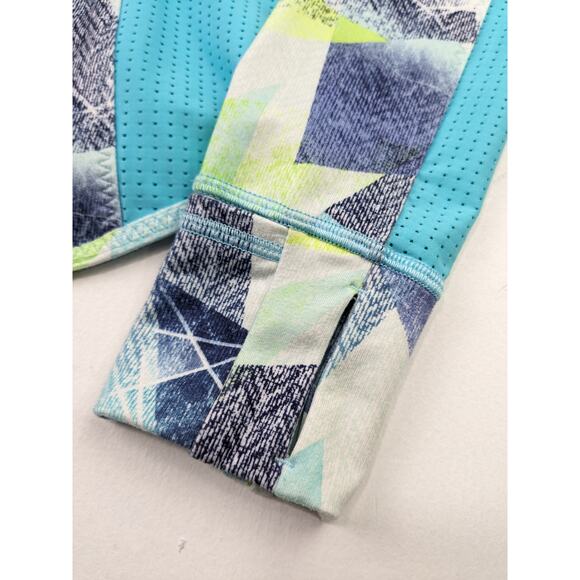 Ivivva Scuba Geo Pattern Sweatshirt Jacket - Girls 12 - Picture 8 of 8